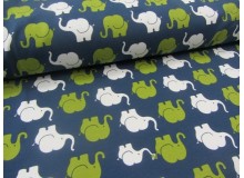 Jersey - Elephant Parade lime petrol